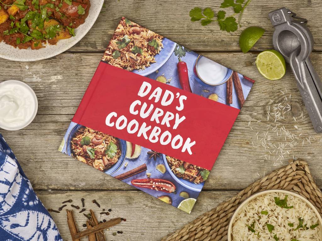 personalised father's day cookbook by this is your cookbook