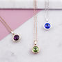 Birthstone Necklace Christmas Gift, thumbnail 1 of 3