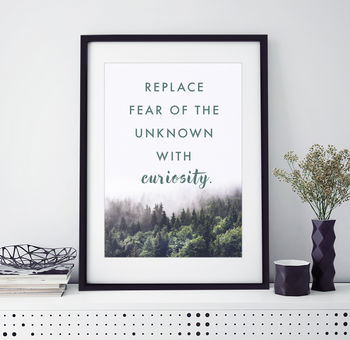Personalised Landscape Quote Print, 2 of 7