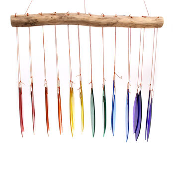 Rainbow Glass Wind Chime, 7 of 7