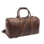 Luxury Brown Colombian Leather Holdall Personlaised, thumbnail 6 of 11