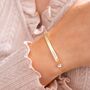 Personalised Birthstone Bar Bracelet, thumbnail 3 of 12