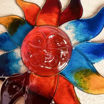 Smiling Rainbow Sun Shine Sun Catcher, 5 of 5