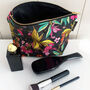 Cherry Blossom Handmade Washable Makeup Bag Two Sizes, thumbnail 3 of 12