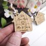 Personalised New Home Keyring – Custom “New Home” Gift For Couples And Families, thumbnail 1 of 6