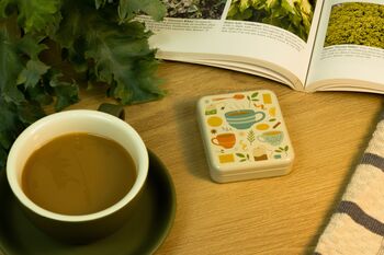 Tea Bag Travel Pocket Tin Tea Lover Gift Storage Box | Ebtk, 3 of 4