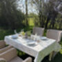 Sage And Stem Outdoor Or Indoor Tablecloth Wipe Clean, thumbnail 4 of 5