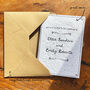 Handwritten Plantable Concertina Wedding Invitations, thumbnail 7 of 10