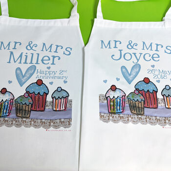 Personalised 'Mr & Mrs' Apron, 5 of 12
