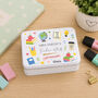 Personalised End Of Term Teachers Stuff Tin, thumbnail 1 of 2