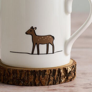 Woodland Collection Mugs, Set Of Four, 8 of 8