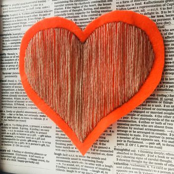 'Heart Strings' Mixed Media Art Print, 3 of 4