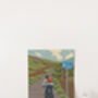 Sea To Sea C2 C Coast To Coast Cycling Travel Poster, thumbnail 2 of 8