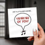 Thinking Of You Musical Note Card, thumbnail 1 of 4