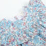 Edith Blue Floral Dress, thumbnail 5 of 9