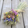 Colourful Wildflower Dried Flower Posy, thumbnail 2 of 12