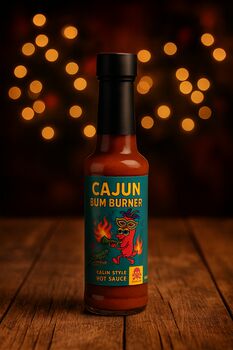 Fire Foods Cajun Bum Burner – Louisiana Style Spicy Hot Sauce, 2 of 2