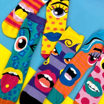 United Oddsocks Hot Heads Ladies Gift Box Set, 2 of 3