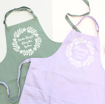 Personalised Wreath Apron, 11 of 12