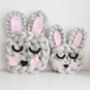 Bunny Rabbit Chunky Knit Nursery Decor, thumbnail 2 of 8