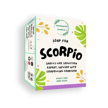 Scorpio Gifts Funny Zodiac Soap For Scorpio, 5 of 5