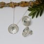 Cetic Sheild Necklace, Gemstone Round Disc Pendant, thumbnail 3 of 6