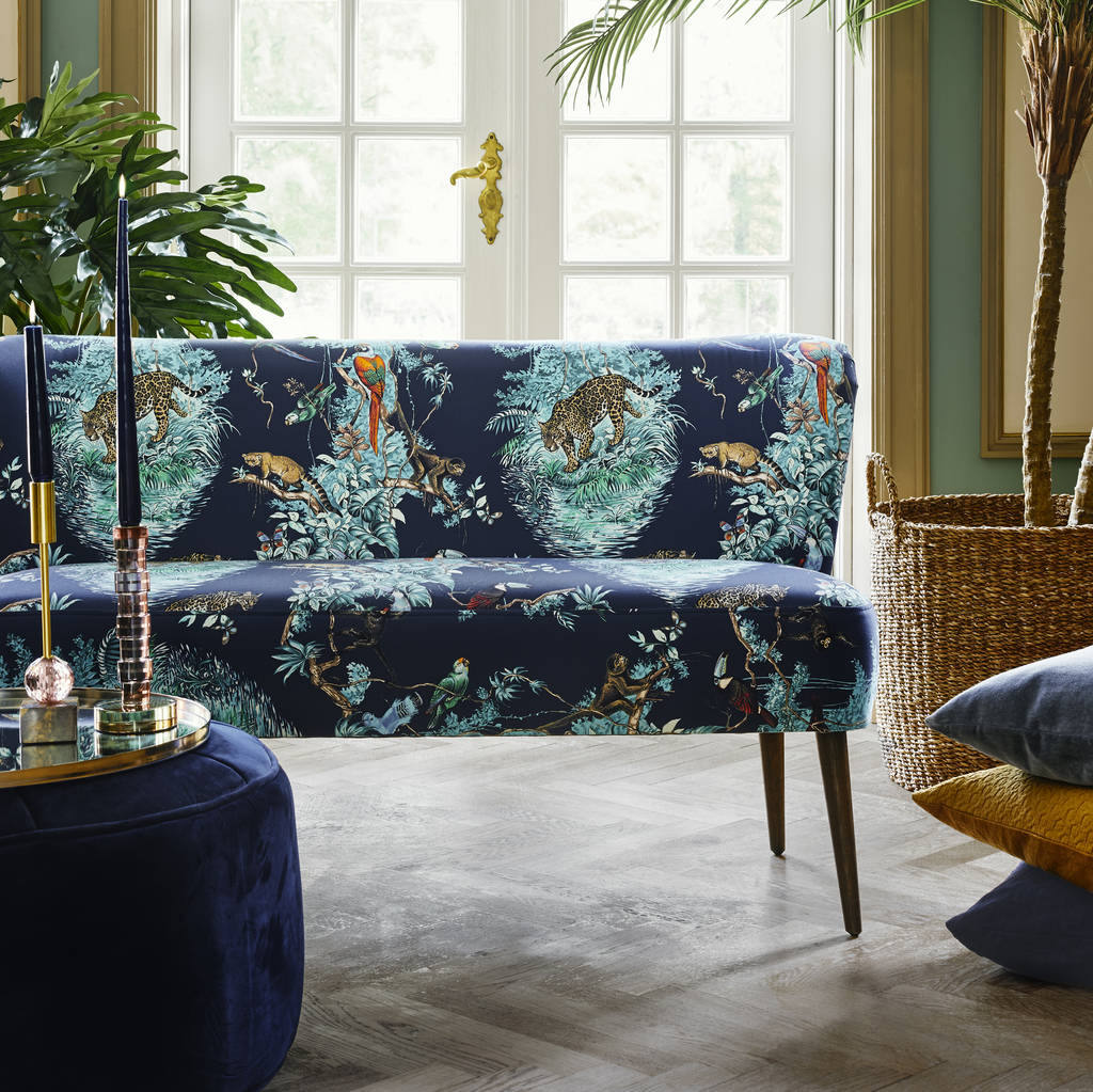 exotic jungle velvet furniture by ella james