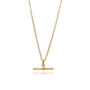 Sterling Silver Or Gold Plated T Bar Necklace, thumbnail 5 of 7