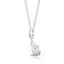 Sterling Silver Dragon Charm Necklace, thumbnail 2 of 8