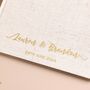 Personalised Square Wedding Guest Book, thumbnail 2 of 2