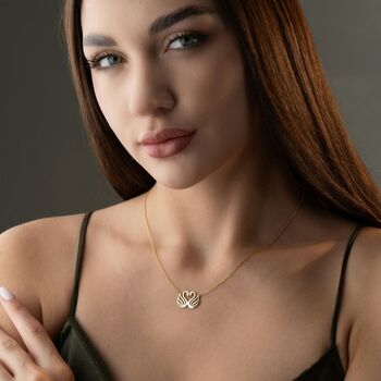 Eternal Love Heart Swans Necklace, 5 of 12