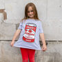 Scream Of Tomato Soup Girls' Slogan T Shirt, thumbnail 2 of 4
