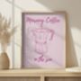 Coffee Art Print, Kitchen And Dining Room Print, thumbnail 4 of 4