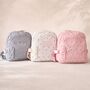 Personalised Custom Embroidered Ditsy Girls Rounded Backpack, thumbnail 1 of 5