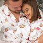 Personalised Matching Family Christmas Santa Print Pyjamas, thumbnail 4 of 12