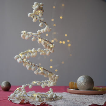 Mini Light Up Pom Pom Tree, 2 of 6