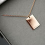 Gifts For Women Personalised Engraved Necklace, thumbnail 5 of 11