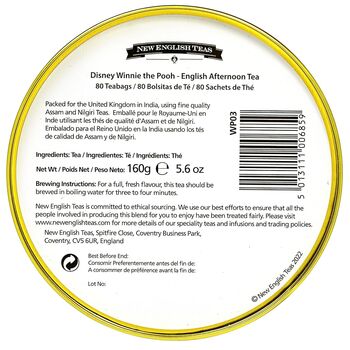 Winnie The Pooh | Tea Caddy 80 Teabags, 9 of 11