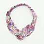 Tiny Bloom Mulberry Silk Headband, thumbnail 3 of 3
