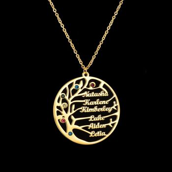 Tree Of Life Name Necklace, 2 of 4
