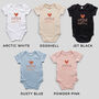 Organic Cotton Little Sister Baby Grow, thumbnail 4 of 5