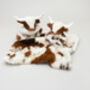 Texas Longhorn Baby Highland Cow Toy Soother, Boxed, thumbnail 8 of 9