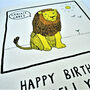 Personalised 'Grreat!' Lion Birthday Card, thumbnail 4 of 4