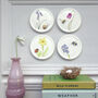 Spring Flower Decorative Mini Wall Plates, thumbnail 1 of 6