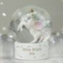 Personalised Unicorn Snow Globe, thumbnail 1 of 5