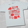'Events Of 1972' 50th Birthday Gift T Shirt, thumbnail 5 of 11