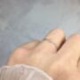 Pink Sapphire Solitaire Ring Silver Or Gold, thumbnail 10 of 12