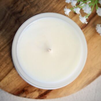Bereavement Gift Feathers Appear Quote Candle, 2 of 6