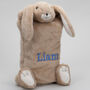 Personalised Embroidery, Brown Bunny Hot Water Cover Nb, thumbnail 2 of 6