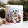 Personalised Maltese In Christmas Lights, thumbnail 6 of 10